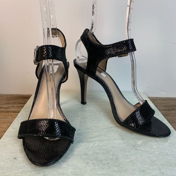 INC International Concepts Jemiah Leather Heels 8M - Picture 1 of 7